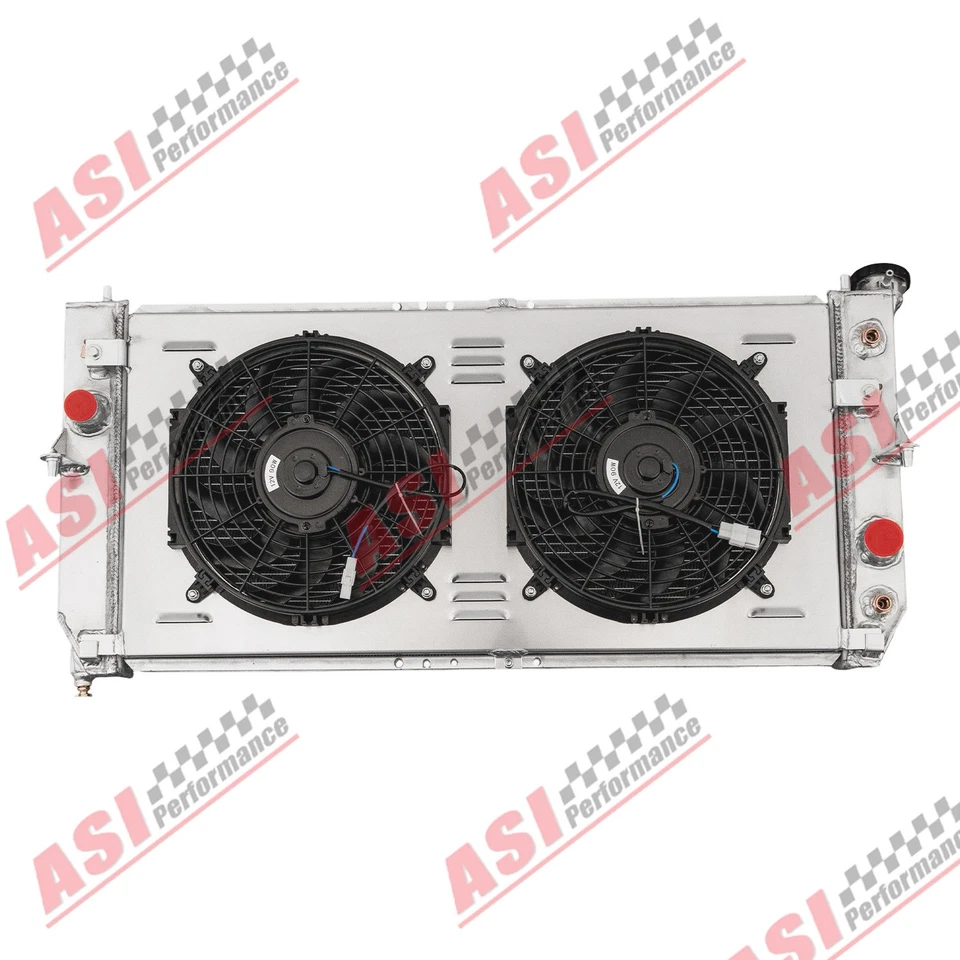 Ventilador de cubierta de radiador ASI de 3 filas para Buick LeSabre Pontiac Bonneville 3,8 L 00-2005 Foto 3 de 4