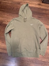 Nike Hooded Sweatshirt Green - Size Small EUC