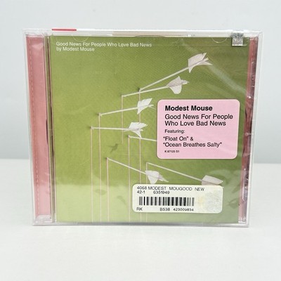 MODEST MOUSE Good News For People Who Love Bad CD 2004 hype sticker NEW SEALED