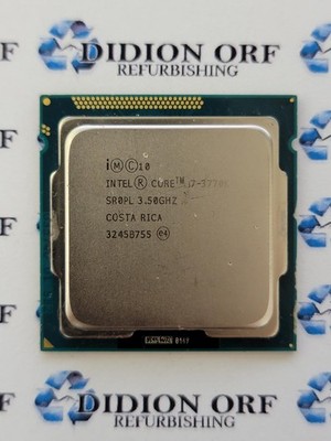 INTEL Core i7-3770K SR0PL 3.50 GHz 8 MB 77 W Grade B SKU 15559