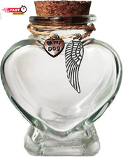 Memorial Bottle for Pet Hair Pet Fur Memorial Fur Keepsake Dog Cat Keepsake Fur,