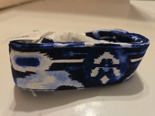 Vera Bradley Wide Lanyard Blue Island Medallion Navy Teal Floral 28181-U60 NEW