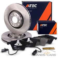 ATEC BREMSSCHEIBEN BELÜFTET Ø320 + BREMSBELÄGE VORNE FÜR AUDI ALLROAD A6 01-05