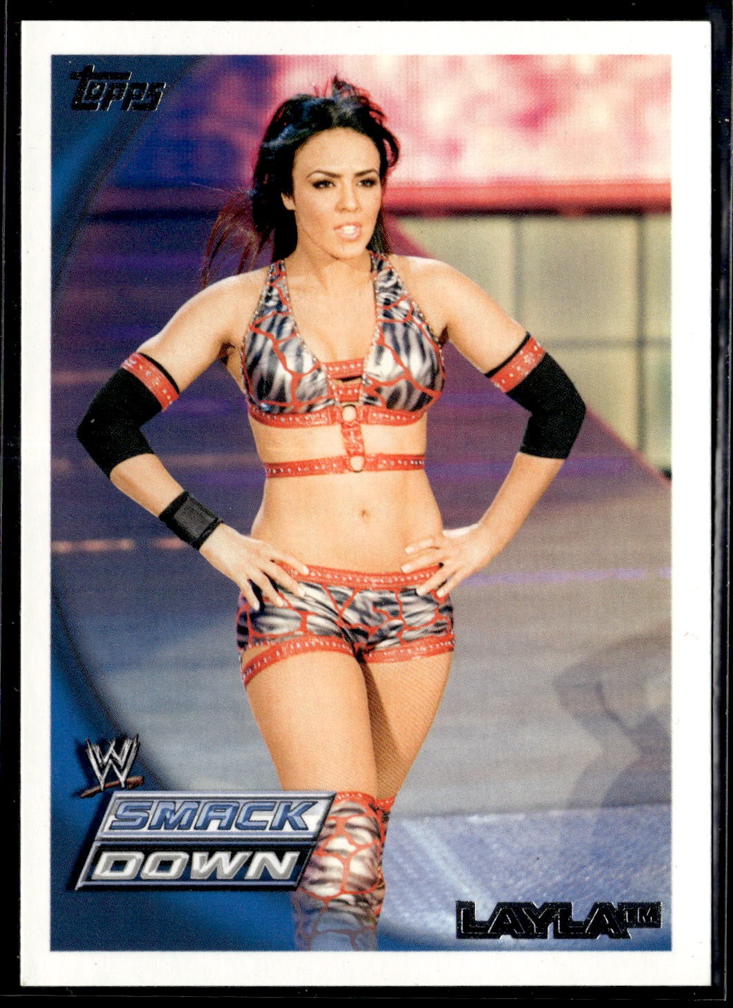 2010 Topps WWE #2 Layla