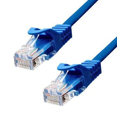ProXtend 5UTP-05BL CAT5e Ethernet Kabel - 5m Blau U/UTP Kupfer RJ45 vergoldet