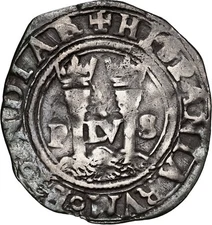 MEXICO, Mexico City, ½ real, Charles-Joanna, "Late Series," assayer L to right