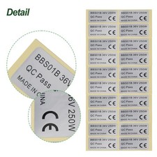 Sticker 20pcs 36V 250W 45x23mm 48V 750W Components E-Bike High Quality