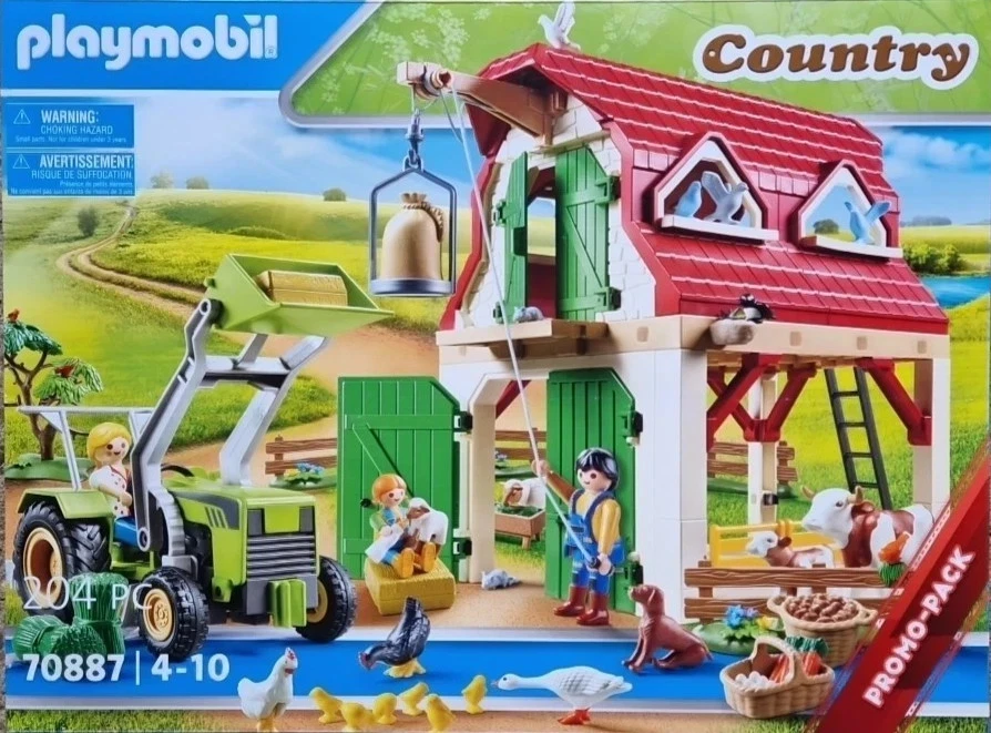 LOT De 2 Bébés Moutons PLAYMOBIL - Écurie / Ferme - Animaux - Occasion