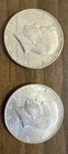 1964 & 1964 D Kennedy Silver Half Dollars