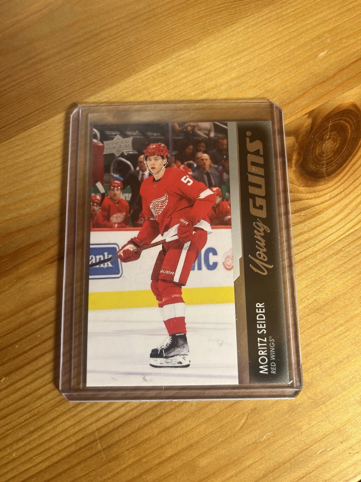 2021-22 Upper Deck Young Guns Rookie Moritz Seider Detroit Red Wings #469