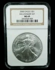 2000 $1 American Silver Eagle Millennium Set NGC MS 69 #7583