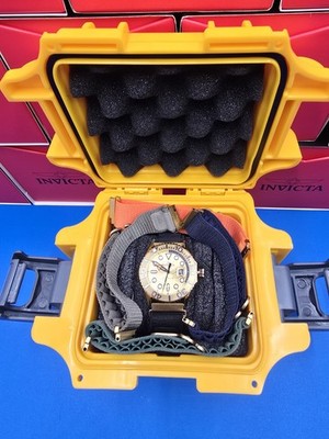 Prototype 1 of 1 CEO Signed   Invicta Ocean Predator Gold (49799)