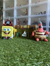 Spongebob Movie Treasure Chest Popcorn Bucket + Patrick & Sponge Sipper Cup 2025