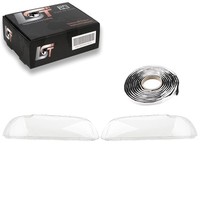 2X Scheinwerfer Glas Streuscheibe Links Rechts Set FüR BMW 5Er E39 1995-2004