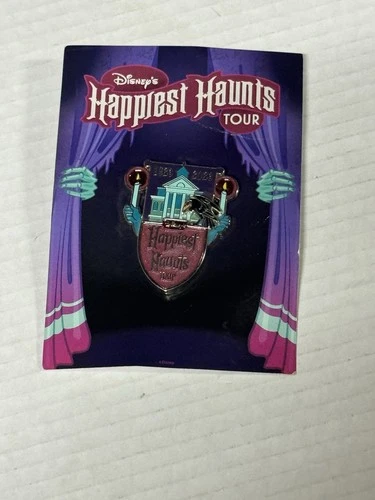 Disneyland Happiest Haunts Tour LE pin 1923 To 2023 Haunted Mansion RARE Htf Moc