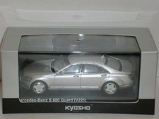 1/43 Kyosho Mercedes-Benz S600 Guard (221) Siler