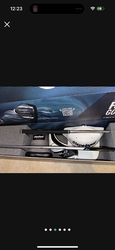 Cleveland Gold Gift Set Box Halo XL HY-WOOD ZIPCORE CBX4 Srixon - Picture 5 of 6