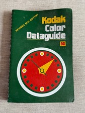 Kodak Color Dataguide Revised 6th Edition 1978 - Spiral Info Booklet