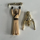 VTG Star Wars Figure Toy Lot Of 2 From 1980 1983 c3po sand parts