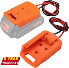NEW Battery DIY Adapter For Black Decker 20v Battery Dock Power Mount Connector
