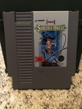 Castlevania II Simons Quest (1988) Authentic Cartridge with Sleeve TESTED WORKS!
