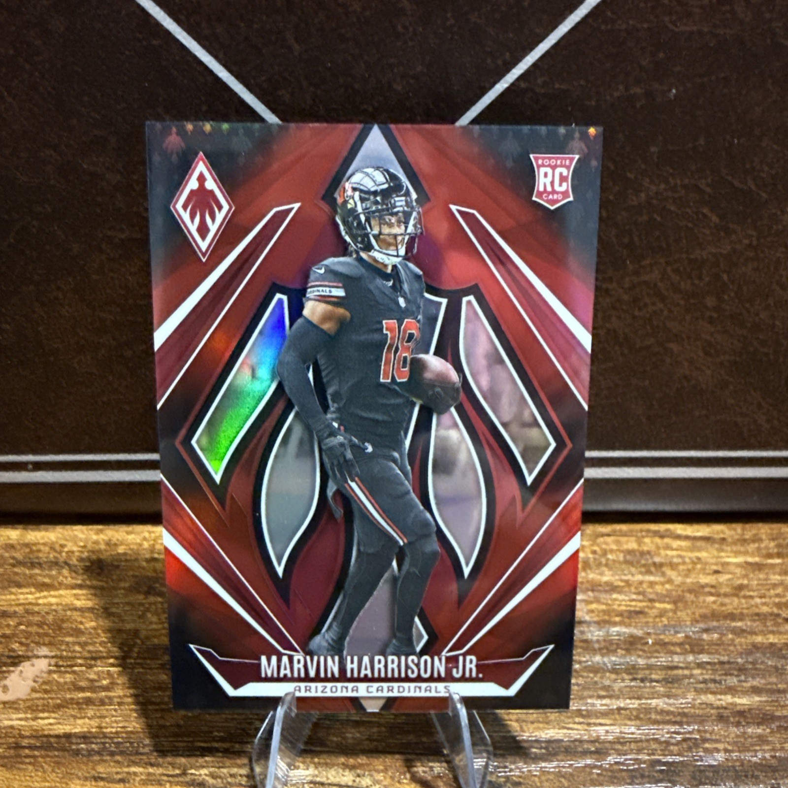 2024 Phoenix - Rookies Marvin Harrison Jr. #226 Red /299 (RC) Logo Refractor