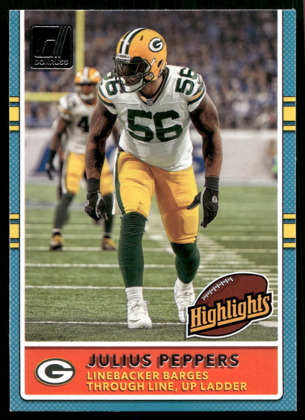 Julius Peppers #11 2017 Donruss Football Highlights