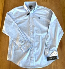 LAUREN Ralph Lauren Shirt Boys XL 20 Blue Oxford Long Sleeve Button Down NWT