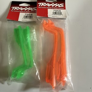 Traxxas Aton 7958 & 7954 Orange and Green LED Lens & 7963 Motor cover lens