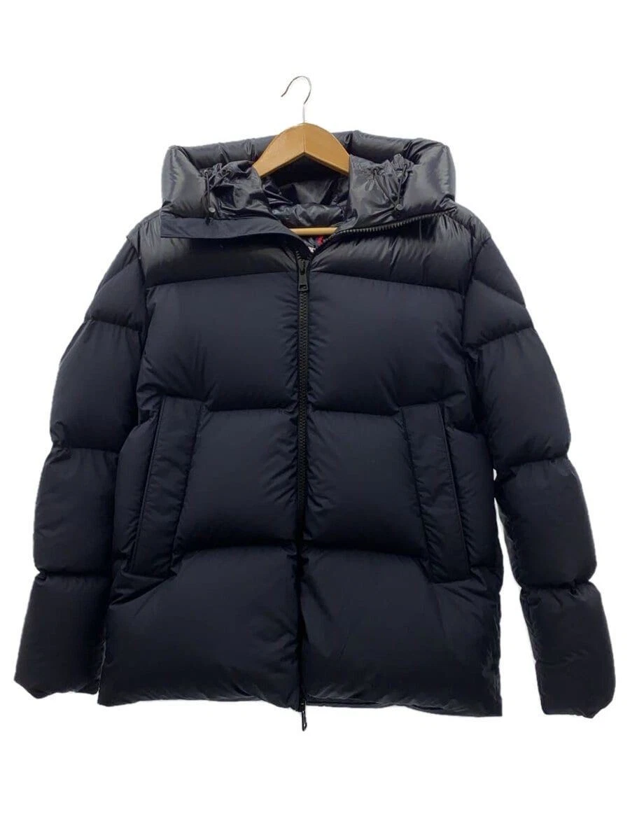 Piumino MONCLER 1 poliestere nero tinta unita H20911A00234 54A81