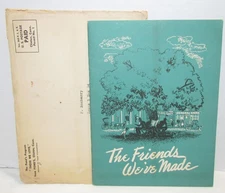 Pond’s Program Booklet ‘The Friends We’ve Made’ From Those We Love Radio Show