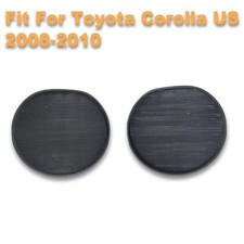 Par de luces antiniebla para parachoques delantero cubierta bisel inserto para Toyota Matrix 2003-2008