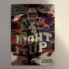 Panini 2025 Donruss Optic Light It Up Rookie Tetairoa McMillan Panthers #9