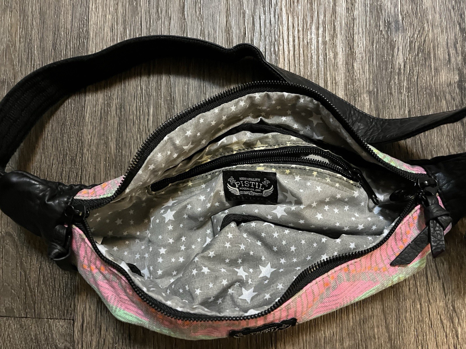 Pistil Bright Geometric Patterned Adjustable Wais… - image 4