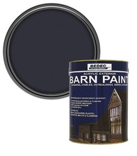 Bedec Barn Paint Acrylic Exterior All-In-One Multi-Surface Anthracite Matt 2.5L