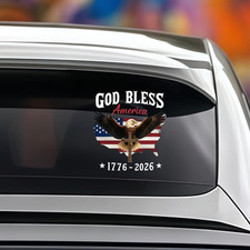 5PCS America 250Th Anniversary Eagle Stickers Independence of USA Sticker 1776-2