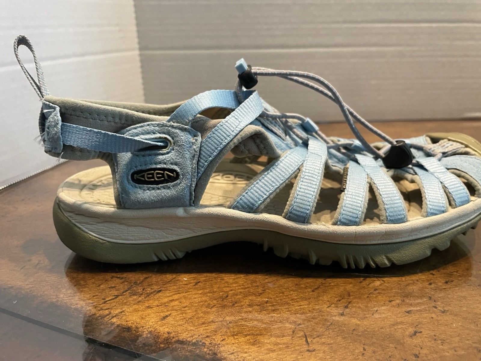 Sandali sportivi impermeabili donna KEEN blu regolabili taglia 7 blu trekking