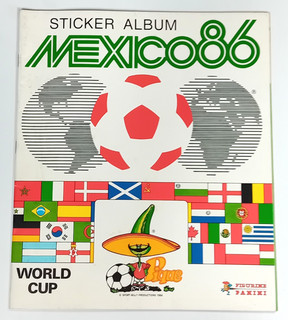 Panini Mexico 86 World Cup Sticker Album Empty No Writing Excellent Condition