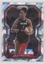 2021 Panini Prizm WNBA Ice Prizm A'ja Wilson #13 5l1