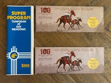 Program Concept Samples For Golden Gate Fields And Tanforan Sent To Lou Eilkin