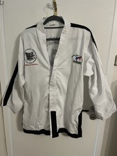 PUMA Taekwondo 4th Degree Black Belt Uniform Martial Arts Dobok/Dobuk Size 4/170