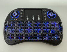 Mini Wireless Keyboard with Touchpad Backlit   USB Dongle Remote for Smart TV An