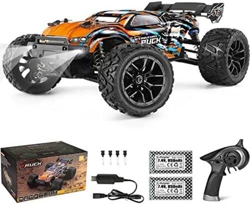 1/18 Brushless RC Cars for Adults Fast 50+ Mph, RC Trucks 4X4 Offroad Waterproof