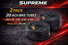 2 Pack 20 Inch Bike Inner Tubes 20x1.75 1.95 2.10 2.125 Heavy Duty Bicycle