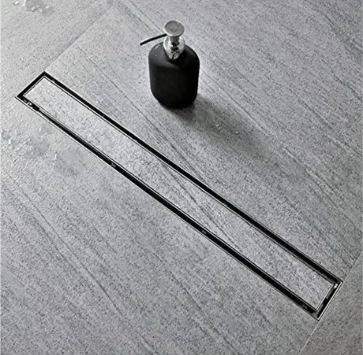 Neodrain 48-Inch Linear Shower Drain with Tile Insert Grate,Brushed 304