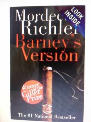 Barney's Version - Paperback, by Richler Mordecai - Very Good