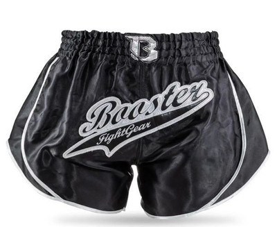 Booster Muay Thai Shorts Retro Slugger 3 Schwarz