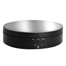 360  Electric Motorized Rotating Display Stand Jewelry Photography Show Holder
