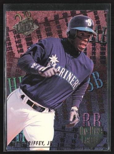 Ken Griffey Jr. 1994 Fleer Ultra On-Base Leader #6 Seattle Mariners
