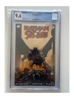 Batman/Spawn #1   Greg Capullo & Todd McFarlane Cover A   CGC 9.6